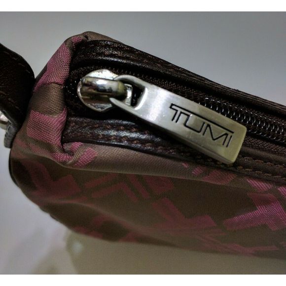 TUMI Signature Logo SMALL Shoulder Purse Bag - Picture 10 of 11